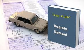 Legge Bersani Assicurazioni